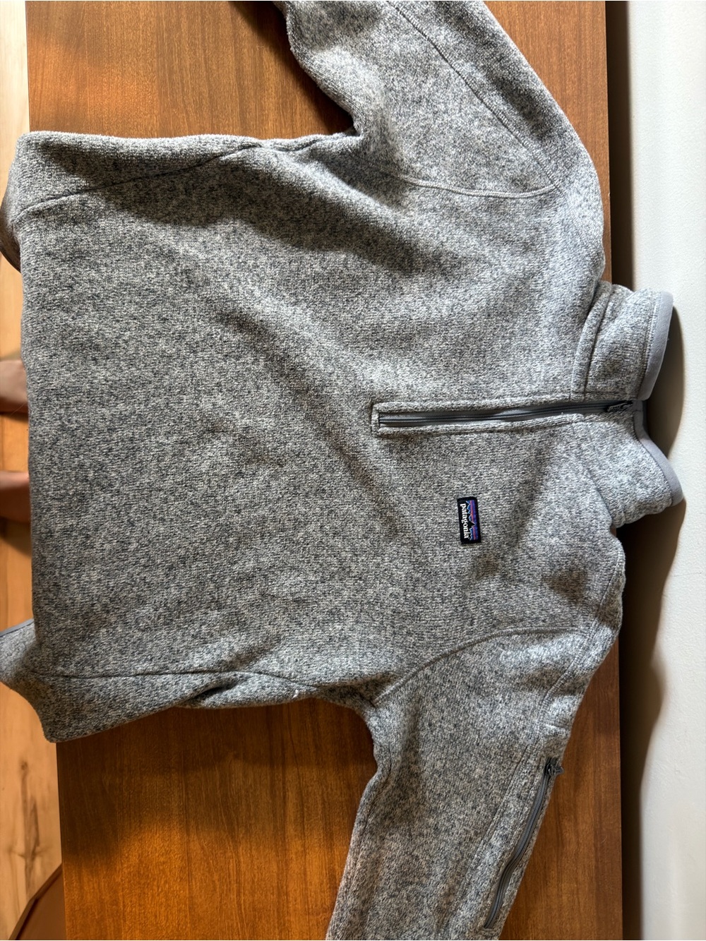 Patagonia Women’s  Gray Better Sweater 1/4-Zip Pullover